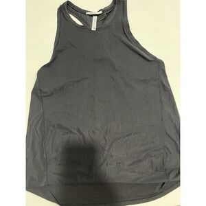 Athleta Women's Black Racerback Tank Top XS Lightweight Scoop Neck Regular Fit